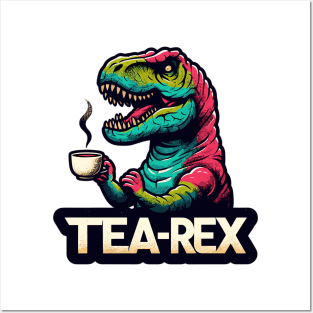 Tea-rex Posters and Art